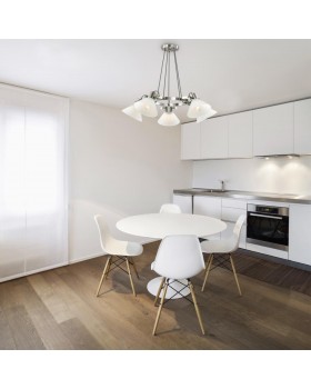 3707/5 MODERNI LN18 189 никель Люстра E14 5*60W 220V EFFI-foto3