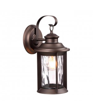 4961/1W NATURE ODL22 565 темно-коричневый/стекло Ландшафтный настенный светильник E27 1*60W IP44 MAVRET-foto5