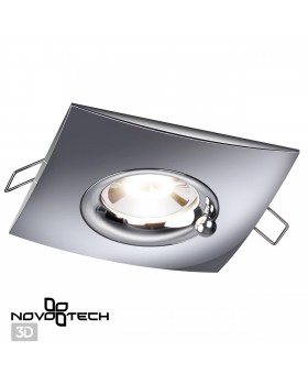 370794 SPOT NT21 294 хром Светильник встраиваемый влагозащищенный IP44 GU10 50W 220V WATER-foto4