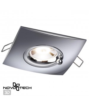 370794 SPOT NT21 294 хром Светильник встраиваемый влагозащищенный IP44 GU10 50W 220V WATER-foto4