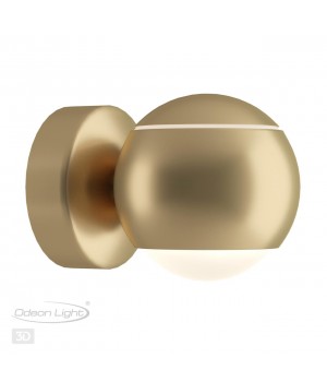 3915/9WL L-VISION ODL20 117 золот/металл Настен.св-ник с сенс управл LED 4000K 5W+3.5W 220V ELON-foto5