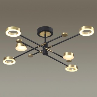 4321/55CL MIDCENT ODL22 169 металл/черный с бронзой Потолочный светильник IP20 LED 55W 2615Лм DENZEL-foto3