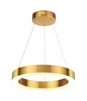 3885/25LG L-VISION ODL20 113 мат. золот/металл Подвесной светильник LED 4000K 32W 1300Лм (2 вида крепления) 220V BRIZZI-foto8