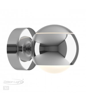 3914/9WL L-VISION ODL20 159 хром/металл Настен. св-ник с сенс. управл LED 4000K 5W+3.5W 220V ELON-foto4