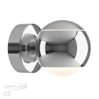 3914/9WL L-VISION ODL20 159 хром/металл Настен. св-ник с сенс. управл LED 4000K 5W+3.5W 220V ELON-foto4