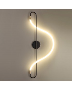 4303/19WL HIGHTECH ODL22 177 черный/античная бронза Настенный светильник IP20 LED 19W 1140Лм 4000K KEYS-foto4