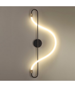 4303/19WL HIGHTECH ODL22 177 черный/античная бронза Настенный светильник IP20 LED 19W 1140Лм 4000K KEYS-foto4