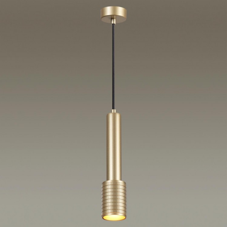 4237/1 HIGHTECH ODL22 183 золотистый/металл Подвесной светильник IP20 LED GU10 max 10W MEHARI