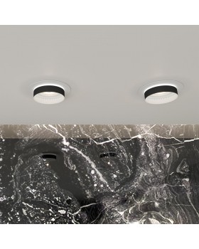 370784 SPOT NT21 292 белый/черный Светильник встраиваемый влагозащищенный IP44 GU10 9W 220V WATER-foto3