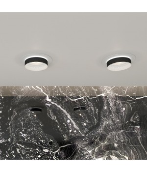 370784 SPOT NT21 292 белый/черный Светильник встраиваемый влагозащищенный IP44 GU10 9W 220V WATER-foto3