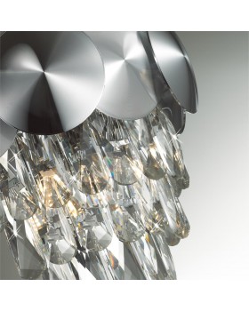 4972/6 HALL ODL22 375 хром/пластик/хрусталь Люстра E14 6*40W CATRIS-foto6