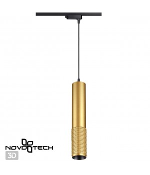 370771 PORT NT21 085 золото Светильник трековый однофазный трехжильный, провод 1м IP20 GU10 50W 220V MAIS-foto4