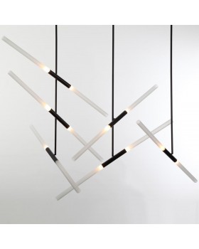 4307/6 HIGHTECH ODL22 115 черный Потолочный светильник IP20 G9 6*40W SOHO-foto4