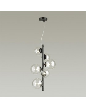 4818/6 MODERN ODL21 395 черный/прозрачный Подвес G9 6*40W TOVI-foto4