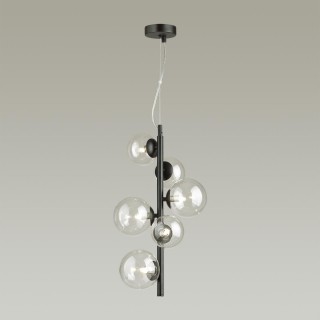 4818/6 MODERN ODL21 395 черный/прозрачный Подвес G9 6*40W TOVI-foto4