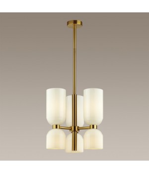 4798/6 MIDCENT ODL21 401 бронзовый/белый Люстра E14 6*60W ORINOCO-foto4