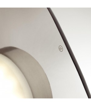 4858/5WL L-VISION ODL_EX21 97 никель/дымчатый/стекло Настенный светильник LED 1*5W 3500K FLUENT-foto7