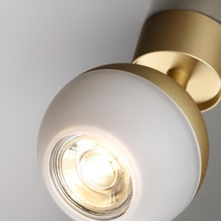 370813 OVER NT22 164 матовое золото Светильник накладной IP20 GU10 9W 220V GARN-foto6