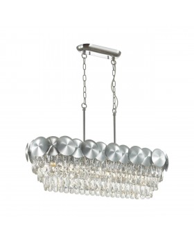 4972/6 HALL ODL22 375 хром/пластик/хрусталь Люстра E14 6*40W CATRIS-foto5