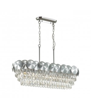 4972/6 HALL ODL22 375 хром/пластик/хрусталь Люстра E14 6*40W CATRIS-foto5