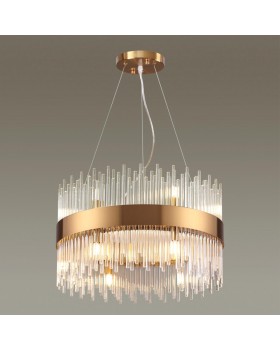 4722/12 HALL ODL20 475 бронзовый/стекло/прозрачный Люстра G9 12*33W 220V FOCCO-foto4