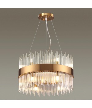 4722/12 HALL ODL20 475 бронзовый/стекло/прозрачный Люстра G9 12*33W 220V FOCCO-foto4