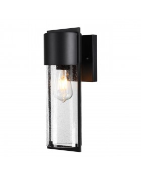 4962/1W NATURE ODL22 577 черный/стекло Ландшафтный настенный светильник E27 1*60W IP44 CAPI-foto4