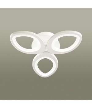 4573/60CL LEDIO LN21 019 белый Люстра потолочная диммир. с ДУ + LampSmart LED 60W 3000-6000К 2740Лм 220V LULU-foto3