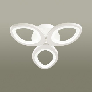 4573/60CL LEDIO LN21 019 белый Люстра потолочная диммир. с ДУ + LampSmart LED 60W 3000-6000К 2740Лм 220V LULU-foto3