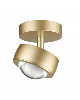 4347/7CL (аналог 3874/10CL) HIGHTECH ODL19 161 матов.зол Потолочн.накладн.поворотн.св-ник LED 7W 400Лм 3000К OTTICO-foto5