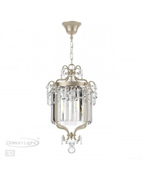 4686/3 CLASSIC ODL20 457 серебристый/хрусталь Подвес E14 3*40W 220V SHARM-foto4