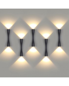 4291/10WL HIGHTECH ODL22 207 черный/металл Настенный светильник IP20 LED 10W 453Лм 3000K ANIKA-foto5