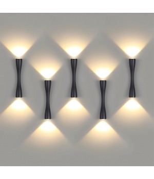 4291/10WL HIGHTECH ODL22 207 черный/металл Настенный светильник IP20 LED 10W 453Лм 3000K ANIKA-foto5