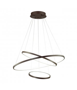 3964/99L L-VISION ODL18 173 коричневый Люстра IP20 LED 114W SATURNO-foto3