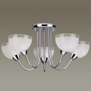 4461/5C MODERNI LN20 153 хром, белый Люстра потолочная E14 5*60W 220V ALORA-foto3