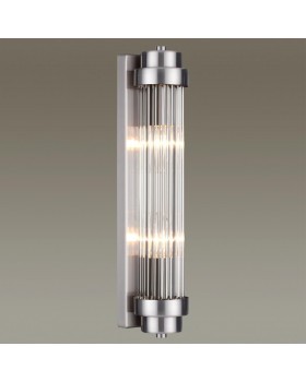 4823/2W WALLI ODL21 517 никель/прозрачный Настенный светильник E14 2*40W LORDI-foto3