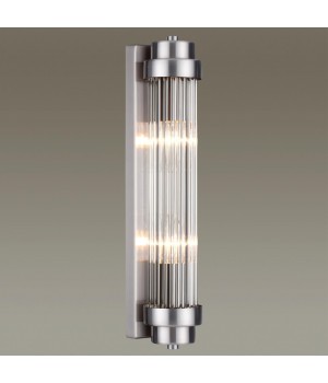 4823/2W WALLI ODL21 517 никель/прозрачный Настенный светильник E14 2*40W LORDI-foto3