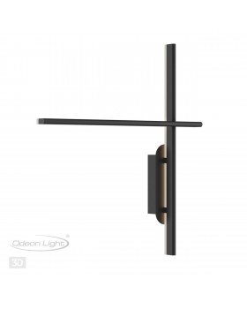3890/20WL L-VISION ODL20 147 черный/металл Настенный светильник LED 3000K 20W 220V RUDY-foto5