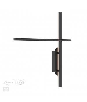 3890/20WL L-VISION ODL20 147 черный/металл Настенный светильник LED 3000K 20W 220V RUDY-foto5
