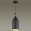 4091/1 PENDANT ODL19 359 темн.серый/золотой Подвес Е27 1*40W BOLLI