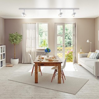 370546 PORT NT19 108 белый Светильник трековый однофазный трехжильный IP20 GU10 50W 230V VETERUM-foto4