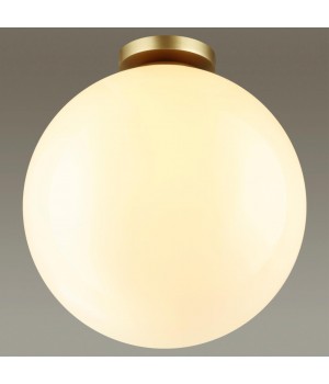 4250/1C HIGHTECH ODL21 245 золотист/металл/белый/акрил Потолочный светильник IP44 E27 LED max 15W BOSCO-foto4