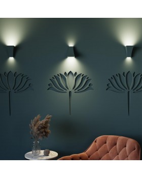 3882/1W HIGHTECH ODL19 205 белый гипсовый Настенный светильник G9 1*25W GIPS-foto8