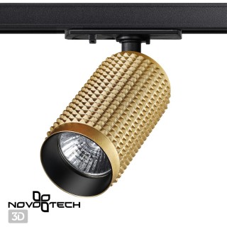 370765 PORT NT21 085 золото Светильник трековый однофазный трехжильный IP20 GU10 50W 220V MAIS-foto4