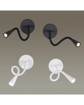 4255/3WL HIGHTECH ODL21 271 белый/металл Настен.светильник выкл на базе IP20 LED 3W 270Лм 3000K ODDS-foto3