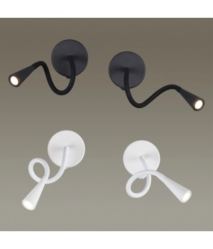 4255/3WL HIGHTECH ODL21 271 белый/металл Настен.светильник выкл на базе IP20 LED 3W 270Лм 3000K ODDS-foto3