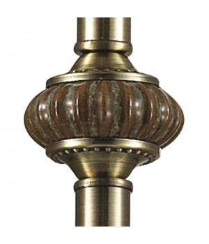 4430/1 CLASSI LN20 111 античная бронза, голубой, керамический декор Подвес E14 1*40W 220V MATILDA-foto4