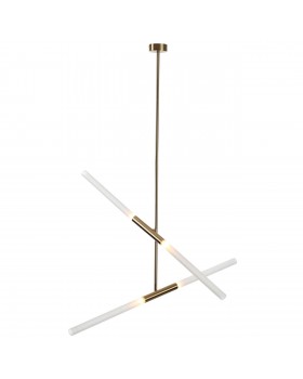 4306/4 HIGHTECH ODL22 115 золото Потолочный светильник IP20 G9 4*40W SOHO-foto7