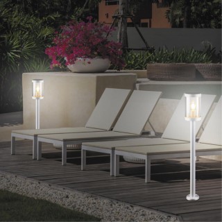 370604 STREET NT19 325 белый Ландшафтный светильник IP44 Е27  13W 220-240V IVORY-foto3