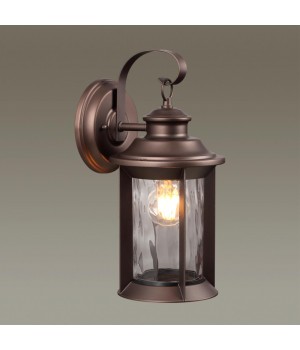 4961/1W NATURE ODL22 565 темно-коричневый/стекло Ландшафтный настенный светильник E27 1*60W IP44 MAVRET-foto4